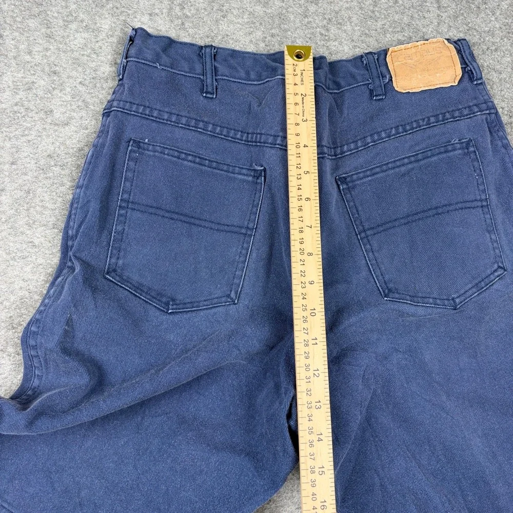 Y2K Campus Denim‎ Shorts Mens 32 Blue Vintage 90s Baggy Workwear Gorpcore Skate